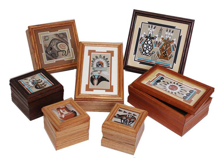 sand painting boxes